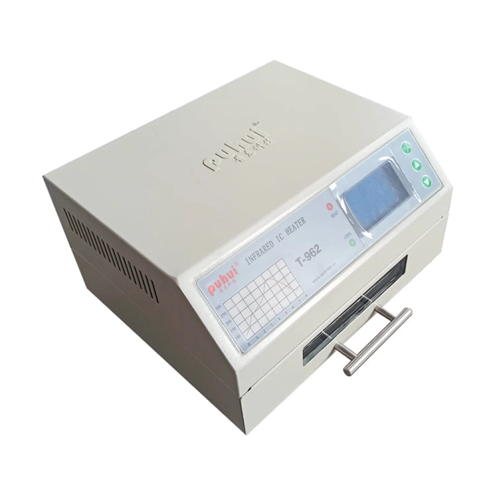 Puhui T-962 V2.0 cuptor reflow infraroșu pentru PCB și componente SMD BGA