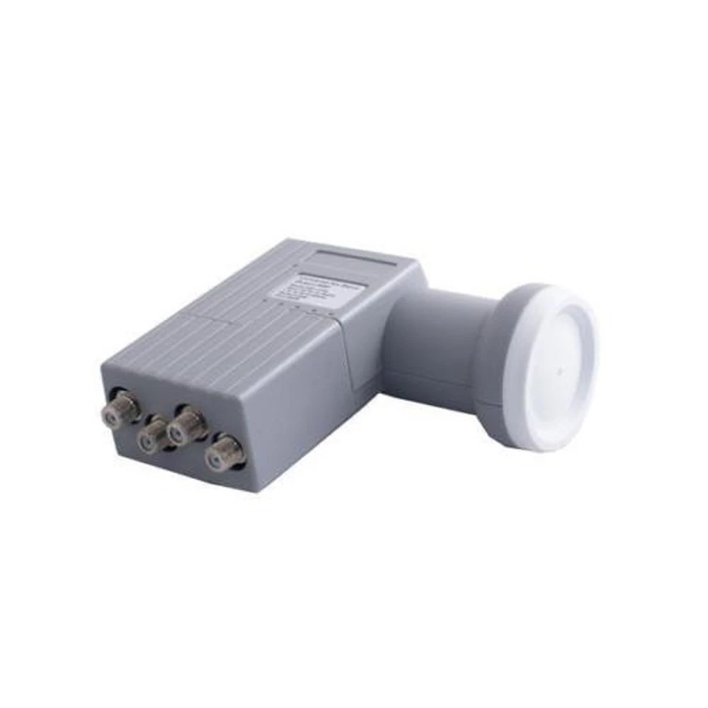Quad LNB universal cu 4 ieșiri pentru până la 4 receptoare HDTV