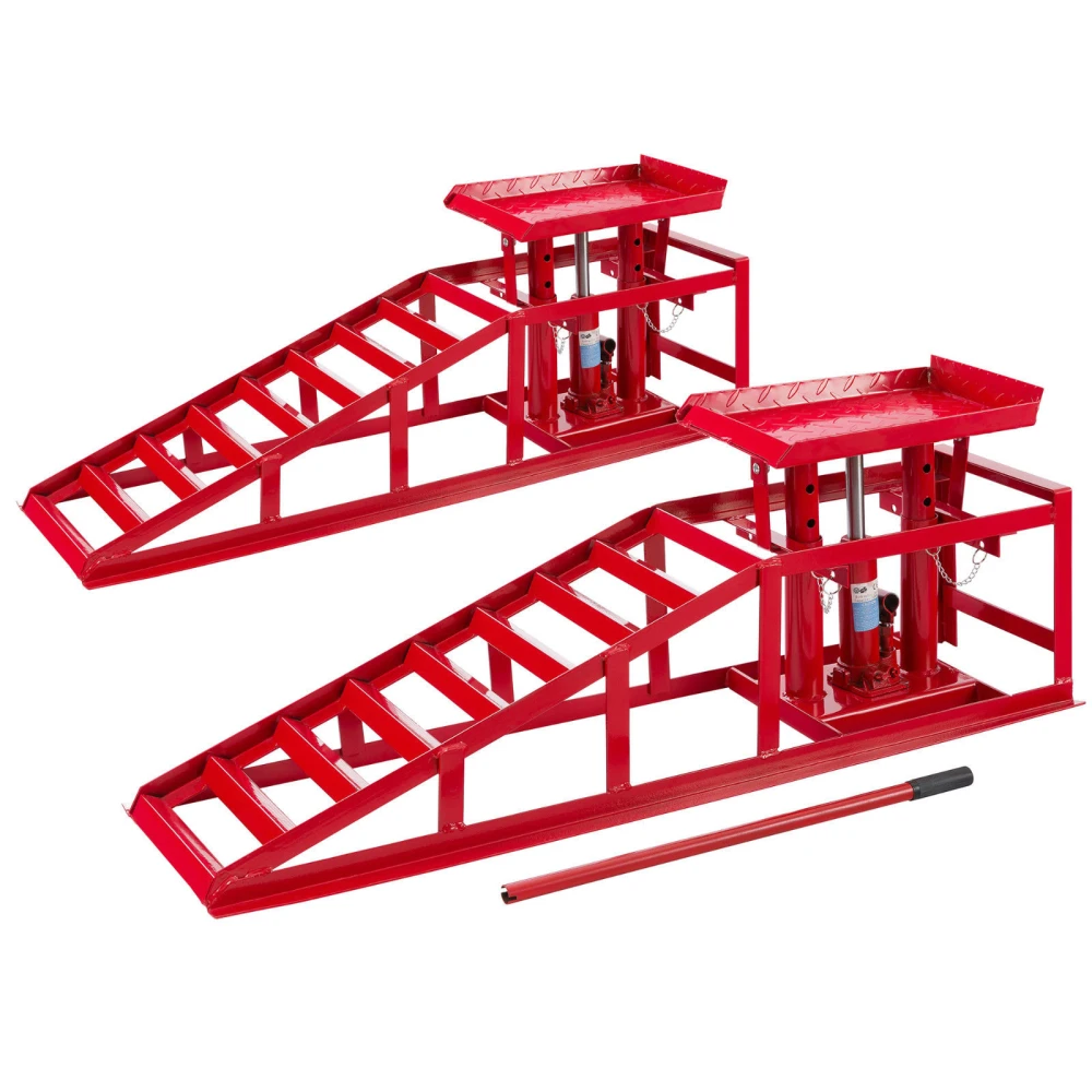 Rampă hidraulică auto 2 tone - elevatoare reglabilă profesională