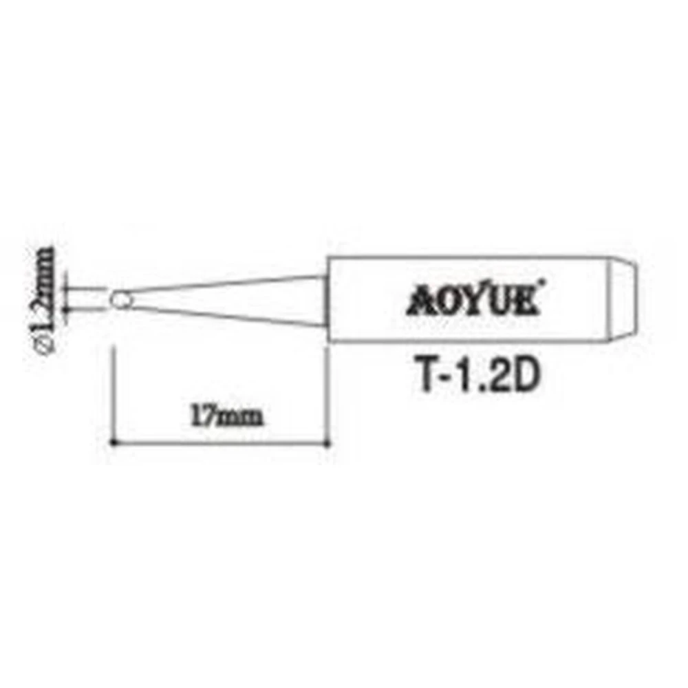 Vârf de lipit de schimb Aoyue T1,2D pentru stații de lipit