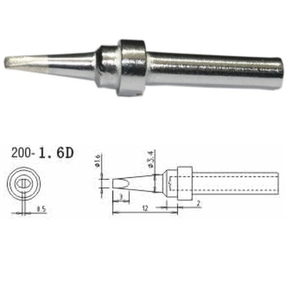 Vârf de lipit de schimb Mlink S4 MOD 200-1,6D compatibil cu stații HF
