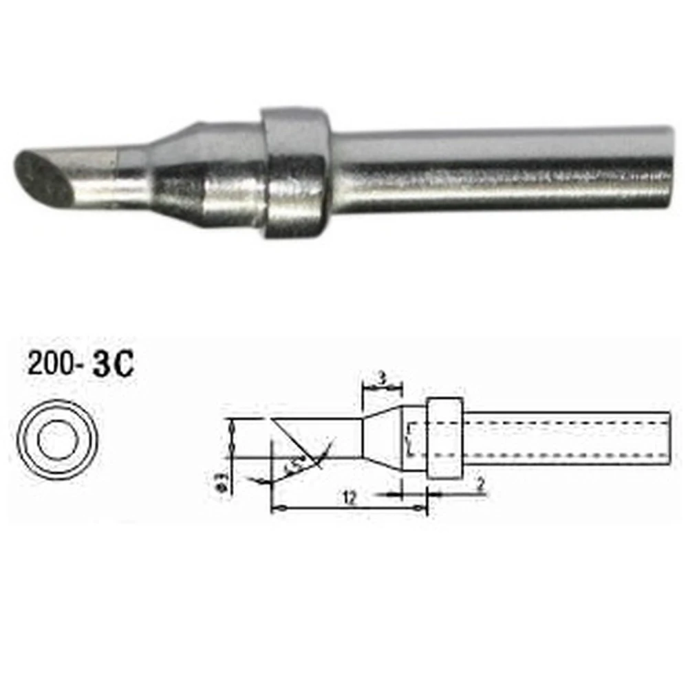 Vârf de lipit de schimb Mlink S4 MOD 200-3C pentru stații de lipit