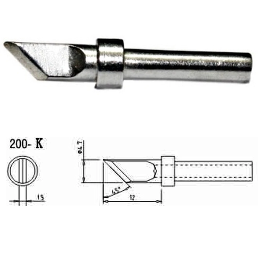 Vârf de lipit de schimb Mlink S4 MOD 200-K compatibil cu stații de lipit
