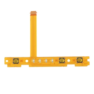 satkit Piesă de schimb SR buton dreapta cu cablu flex și LED-uri pentru Nintendo Switch Joy-Con