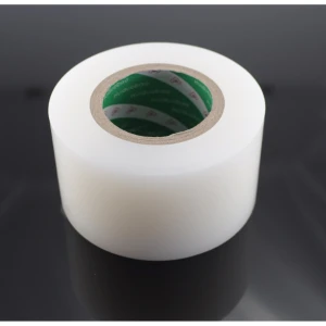 Rolă bandă de curățare pentru ecrane 8cm x 150m PE transparentă satkit