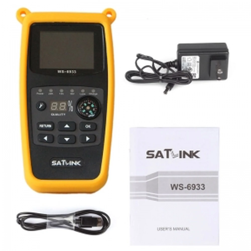 Satlink WS-6933 căutător semnal satelit Ultra-Fast HD DVB-S + DVB-S2