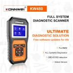 Scanner de diagnoză BMW Konnwei KW480 - OBD2 pentru BMW