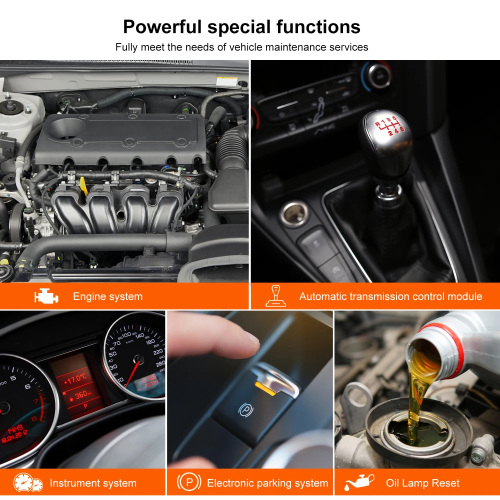 Scanner de diagnoză BMW Konnwei KW480 - OBD2 pentru BMW