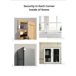 Senzor ușă fereastră wireless SONOFF DW2 RF pentru alarmă de securitate