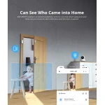Senzor ușă fereastră wireless SONOFF DW2 RF pentru alarmă de securitate
