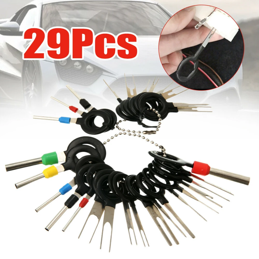 Set 29 piese cheie extragere terminale auto din oțel inoxidabil TSX TOOL