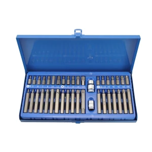 Set 40 piese biți Torx și hex Bit 1/2'' 3/8'' pentru mașină