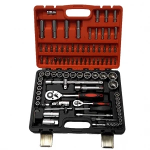 TSX TOOL Set chei tubulare cu clichet 94 piese cu biți Torx și trusă TSX TOOL