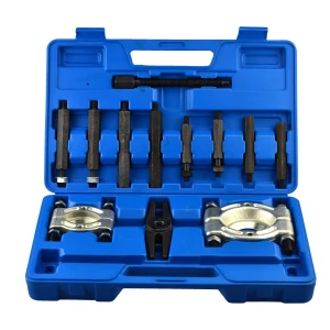 TSX TOOL Set extractor rulmenți 17 piese cu 2 ghilotine TSX TOOL profesional