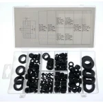 Set inele trecere cabluri 180 buc cu 8 marimi in cutie