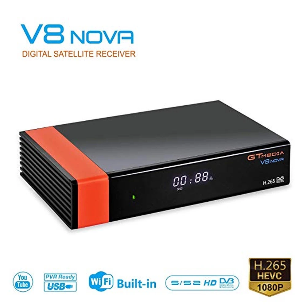 Receptor satelit Freesat V8 Nova HD cu adaptor wifi inclus