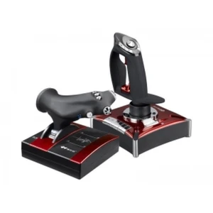 Mayflash Sistem de control de zbor cu dublu joystick pentru PC cu gamepad și accelerație duală
