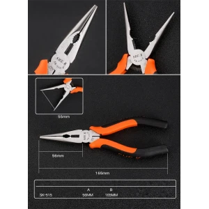 SK-515 165mm patent cu vârf lung TSX TOOL cu mâner ergonomic
