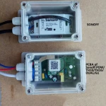 Caja impermeable Sonoff IP66 instalada en entorno exterior