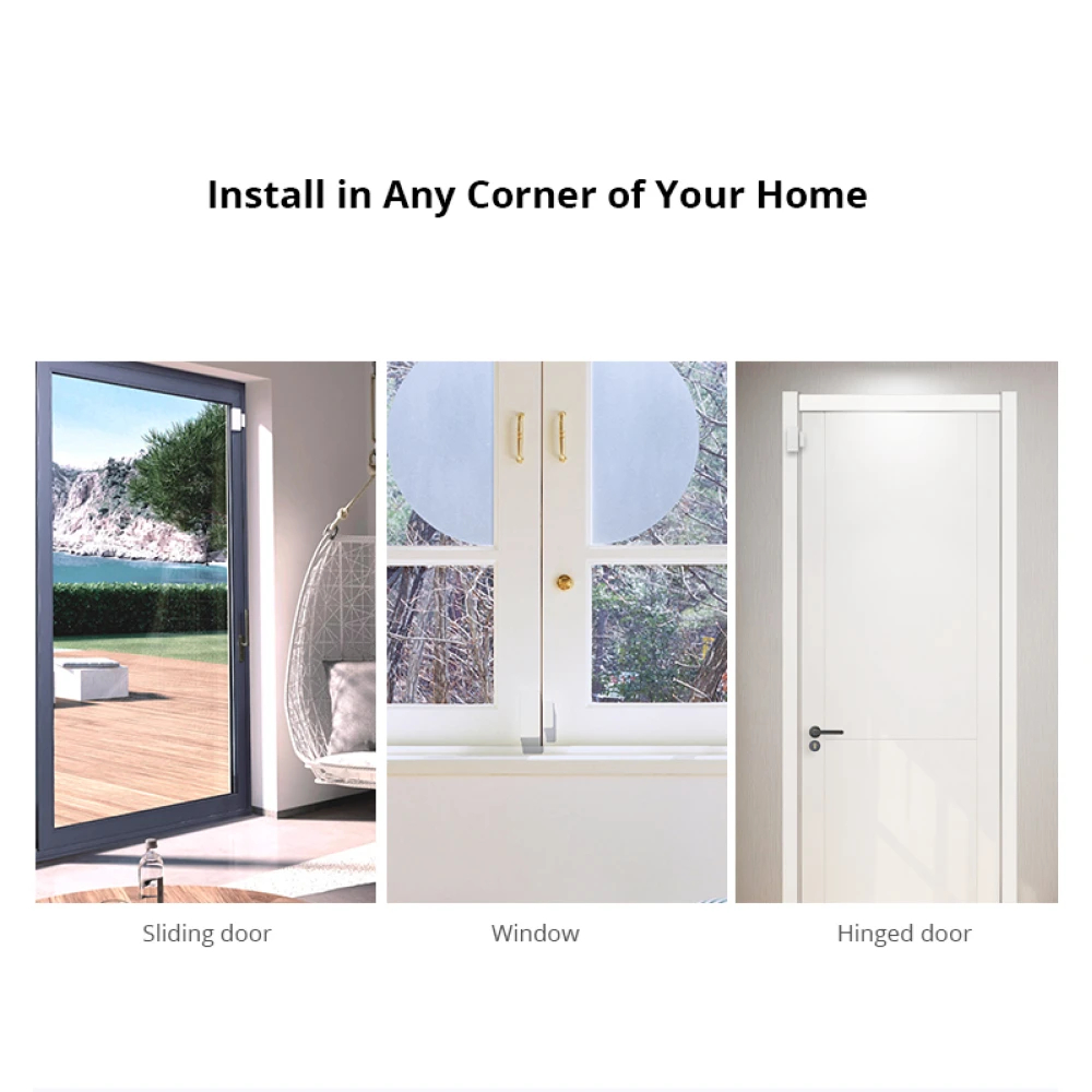 SONOFF SDW2 senzor wireless de deschidere pentru usa si fereastra