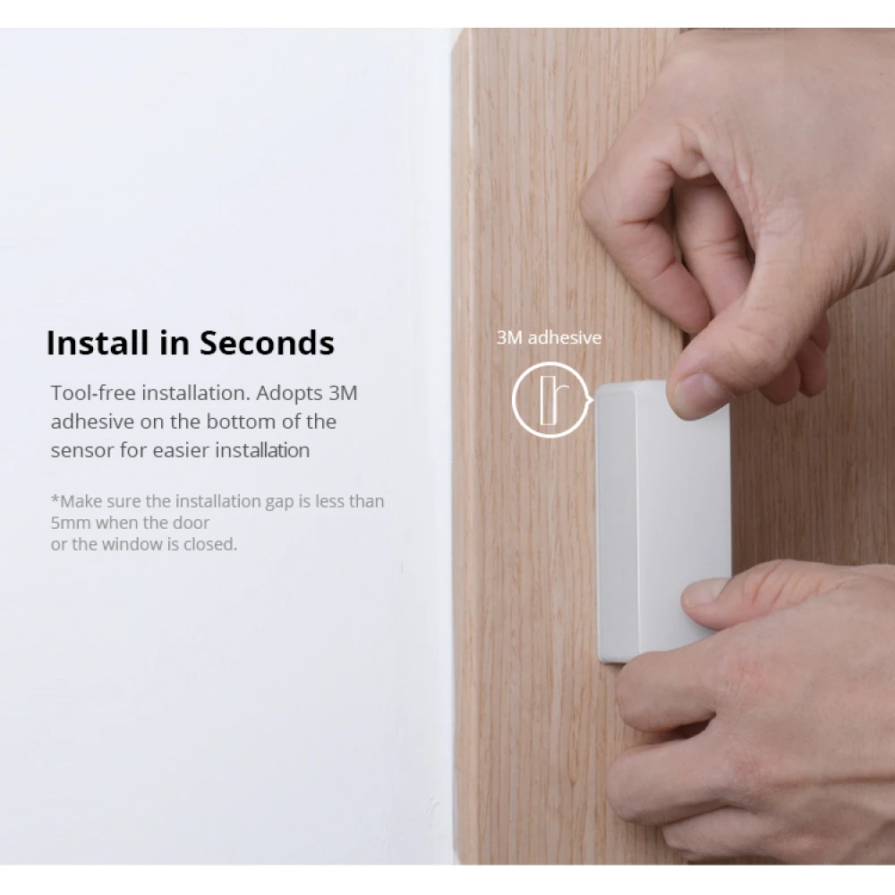 SONOFF SDW2 senzor wireless de deschidere pentru usa si fereastra