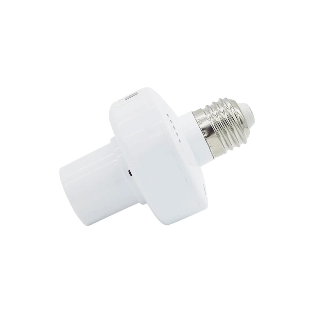 Sonoff Slampher soporte para bombilla inteligente instalado con bombilla E27