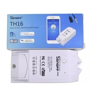Sonoff TH16 WiFi - Comutator inteligent pentru temperatură și umiditate