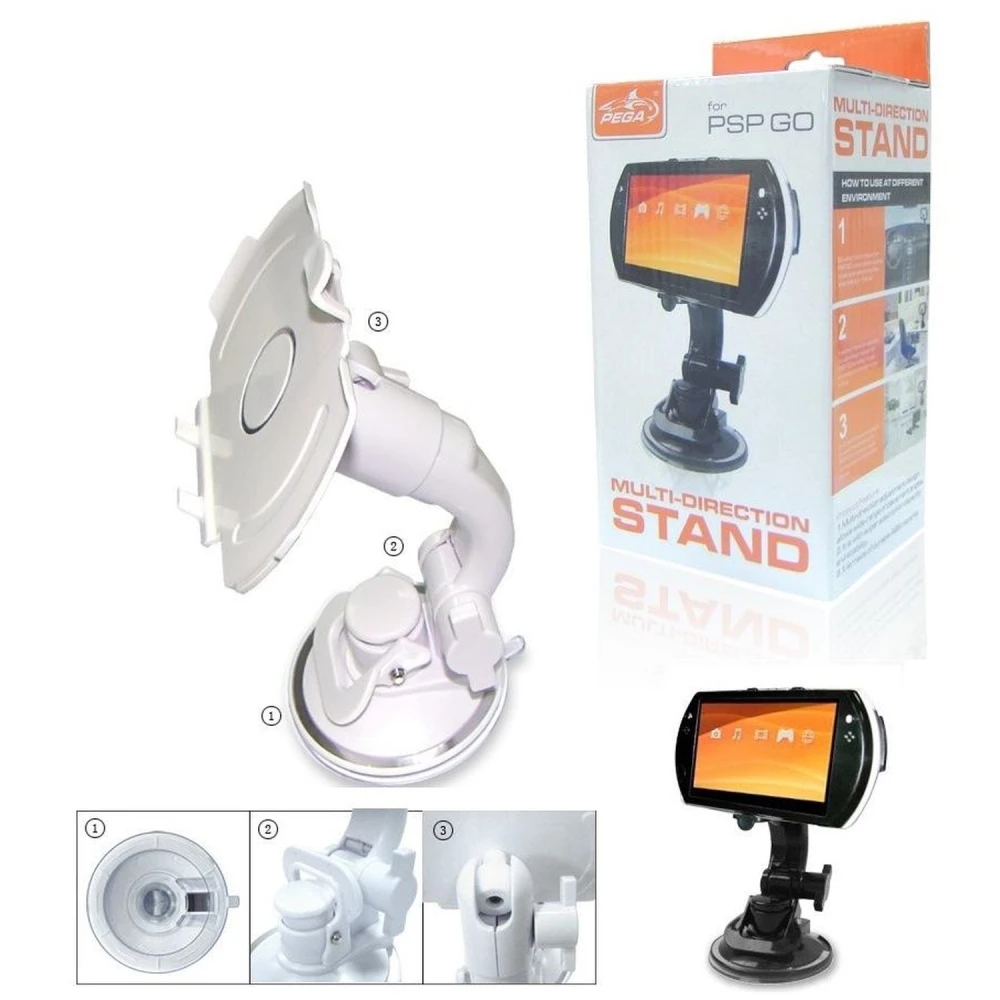 Suport auto PSP Go cu braț flexibil și fixare cu ventuză