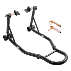 satkit Suport elevator roata spate pentru motociclete, 385 kg, reglabil