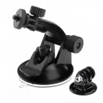Suport cu ventuză auto GoPro cu adaptor trepied pentru GoPro 1-4 și SJ4000