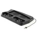 Suport vertical de încărcare cu ventilator compatibil cu Playstation 5 PS5 DE/UHD