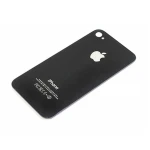 Capac spate din sticlă iPhone 4 negru pentru reparație și piesă originală