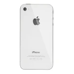 Capac spate din sticlă iPhone 4S alb - piesă originală Satkit