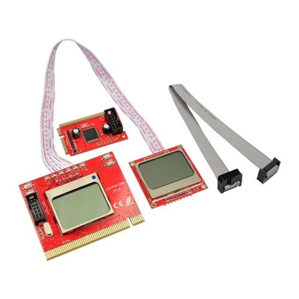 Placă de diagnostic PCI pentru PC cu LCD PTI-8