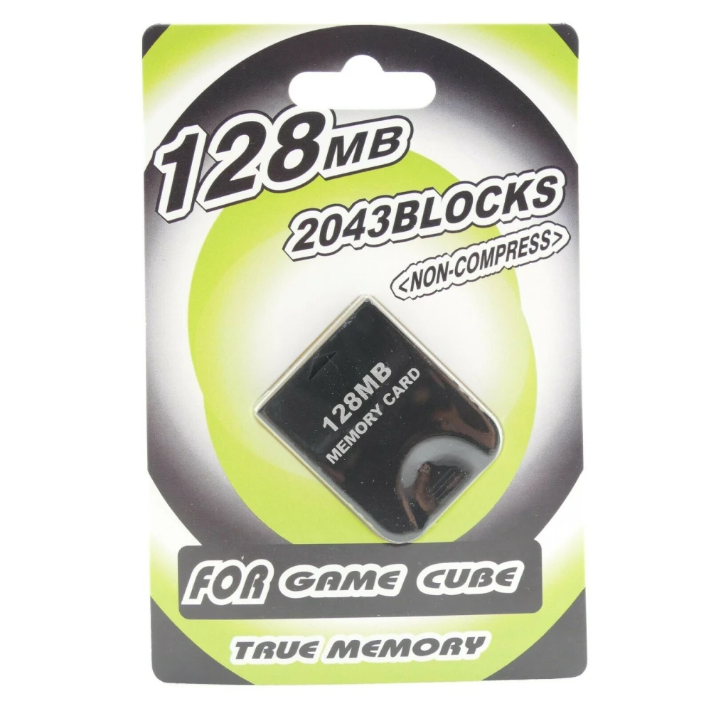Card de memorie 128 MB pentru Nintendo GameCube - Salvează jocurile