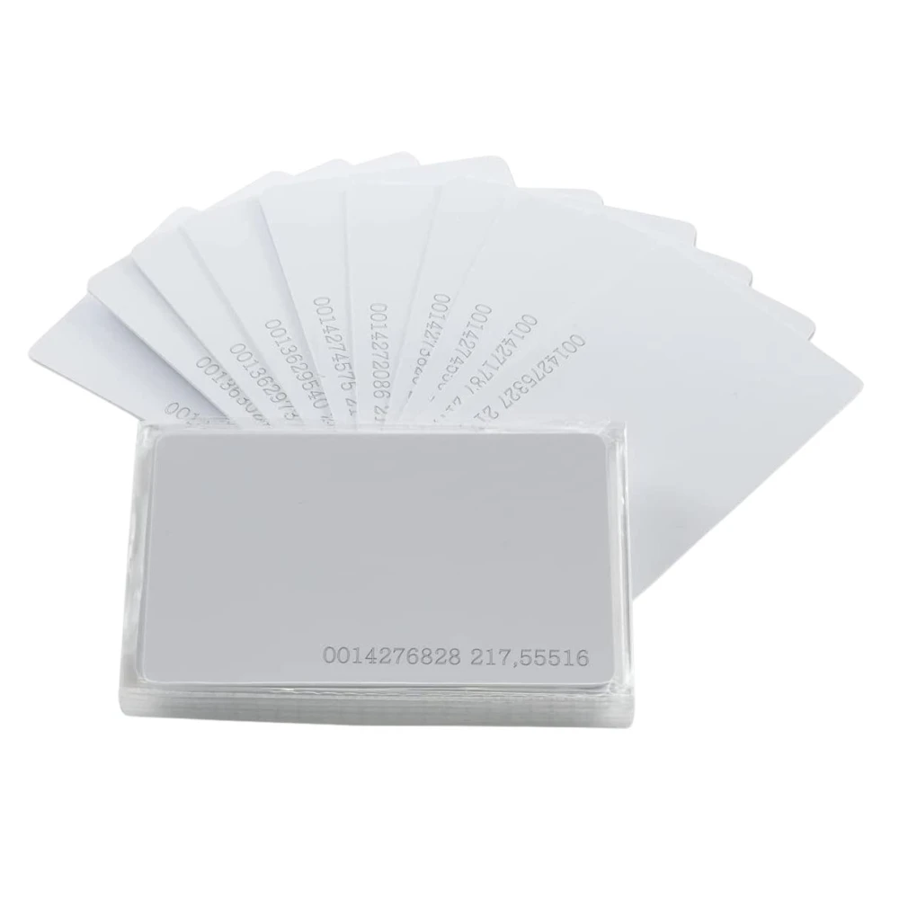 Card de proximitate RFID 125kHz TK4100/EM4100 pentru control acces, doar citire