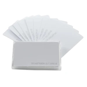 Card de proximitate RFID 125kHz TK4100/EM4100 pentru control acces, doar citire