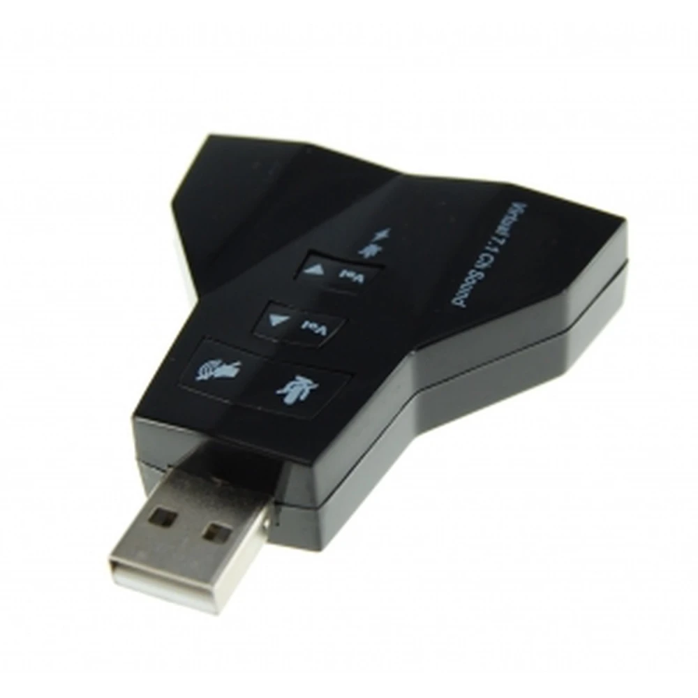 Placă de sunet USB duală cu 2 ieșiri și 2 intrări audio