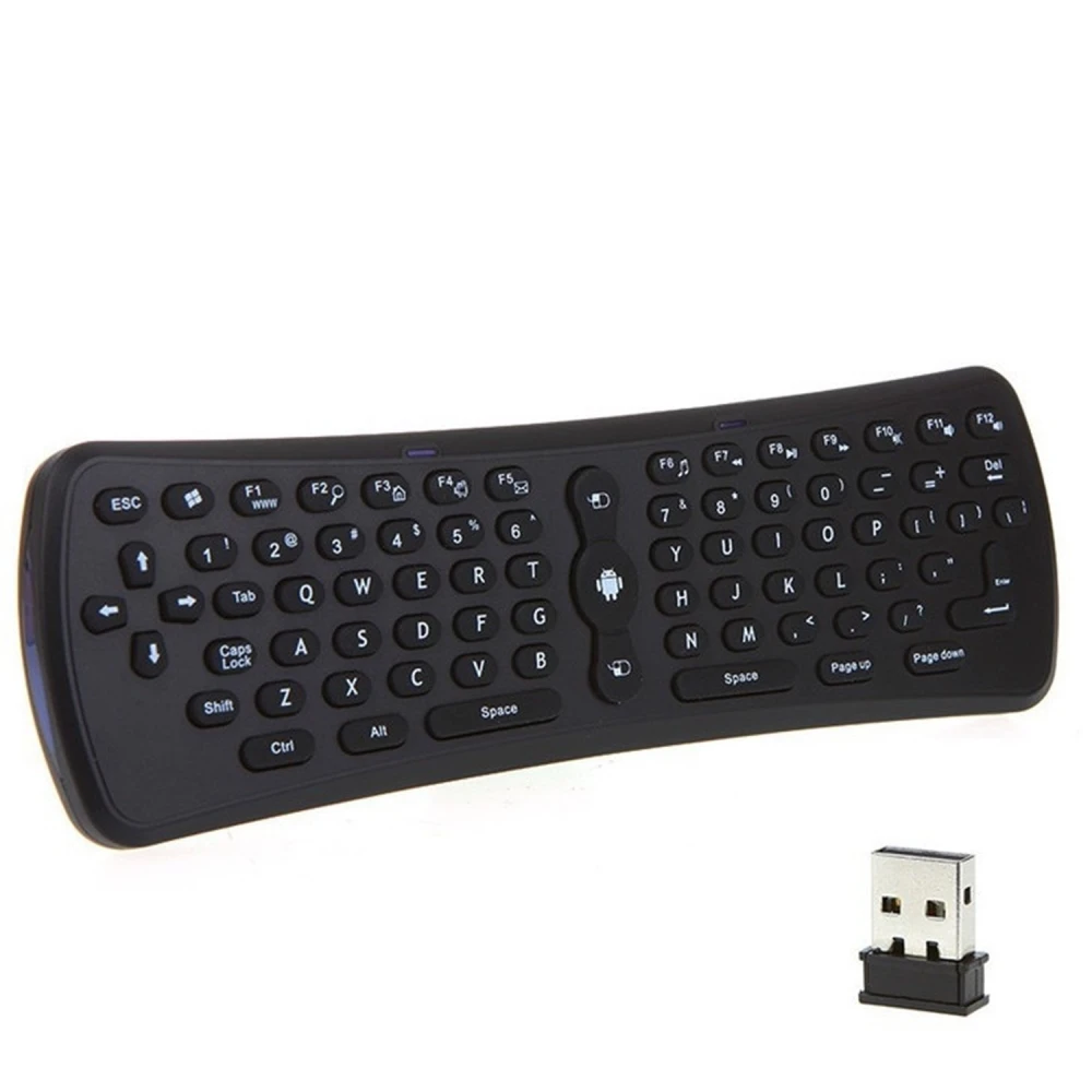 Tastatură wireless air mouse T6 pentru Android TV cu telecomandă 3 în 1