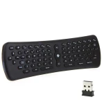 Tastatură wireless air mouse T6 pentru Android TV cu telecomandă 3 în 1