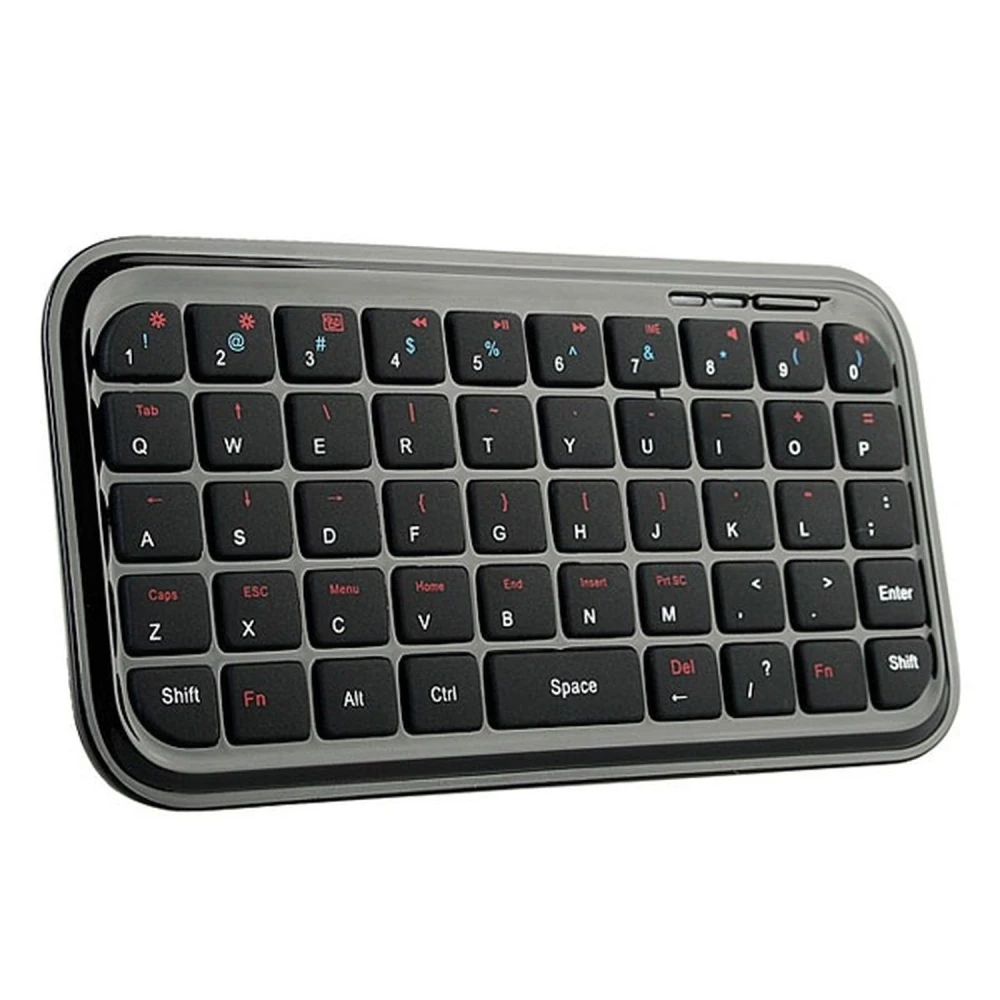Tastatură mini Bluetooth compatibilă cu iPhone, iPad, Android, PC și PS3