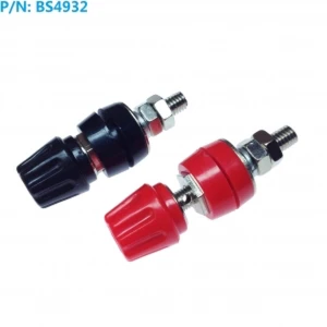 satkit Terminale femelă 4mm roșu negru 60V 50A pachet 2 Amass pentru panou