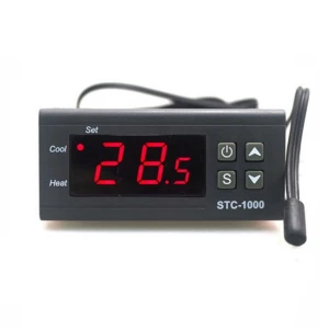 Termostat digital 220V STC-1000 cu control pentru răcire și încălzire