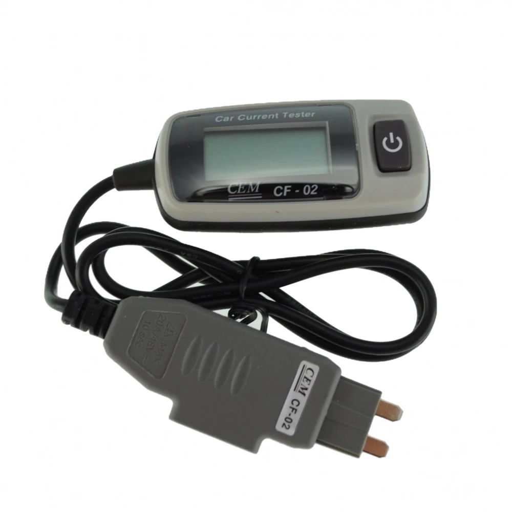 Tester siguranțe auto CF-02 cu ampermetru portabil 5 mm
