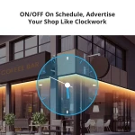 Bandă LED inteligentă WiFi SONOFF L2 Lite 5 metri cu telecomandă și app