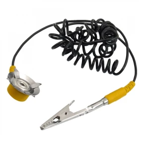 Conector de împământare pentru covoraș antistatic cu strat protector