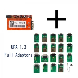 satkit UPA USB Programmer V1.3 cu adaptoare complete și funcție NEC