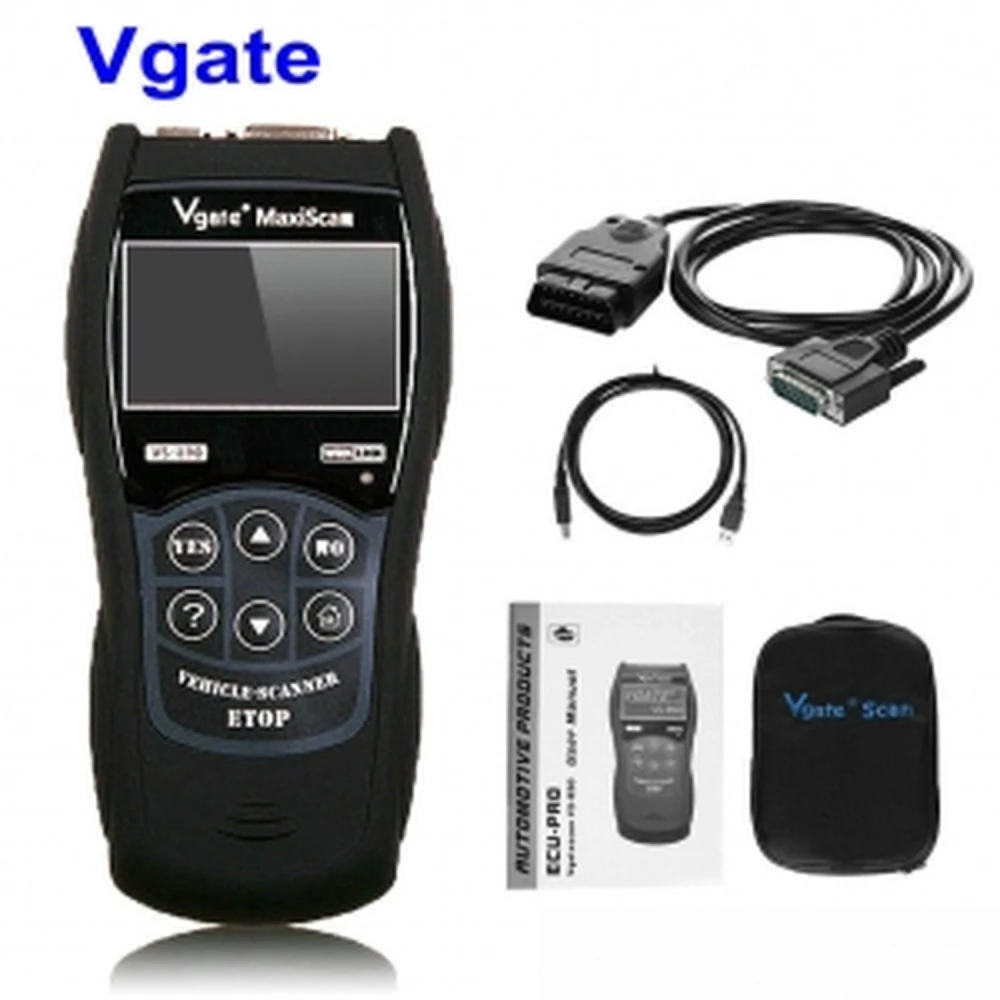 Vgate Maxiscan Vs890 cititor coduri OBDII multi-limbă pentru diagnostic auto