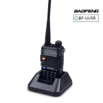 Walkie talkie Baofeng UV-5R 8W cu căști și bandă duală VHF/UHF
