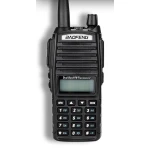 Walkie talkie Baofeng UV82 cu dublu buton de vorbire și putere mare